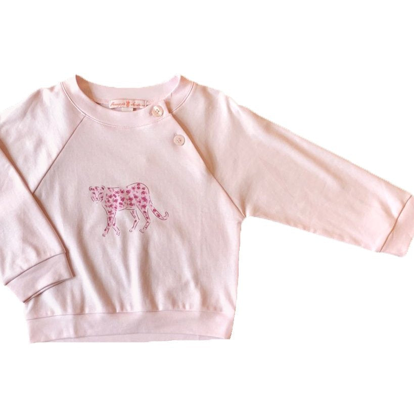 Pink Cheetah Sweatshirt