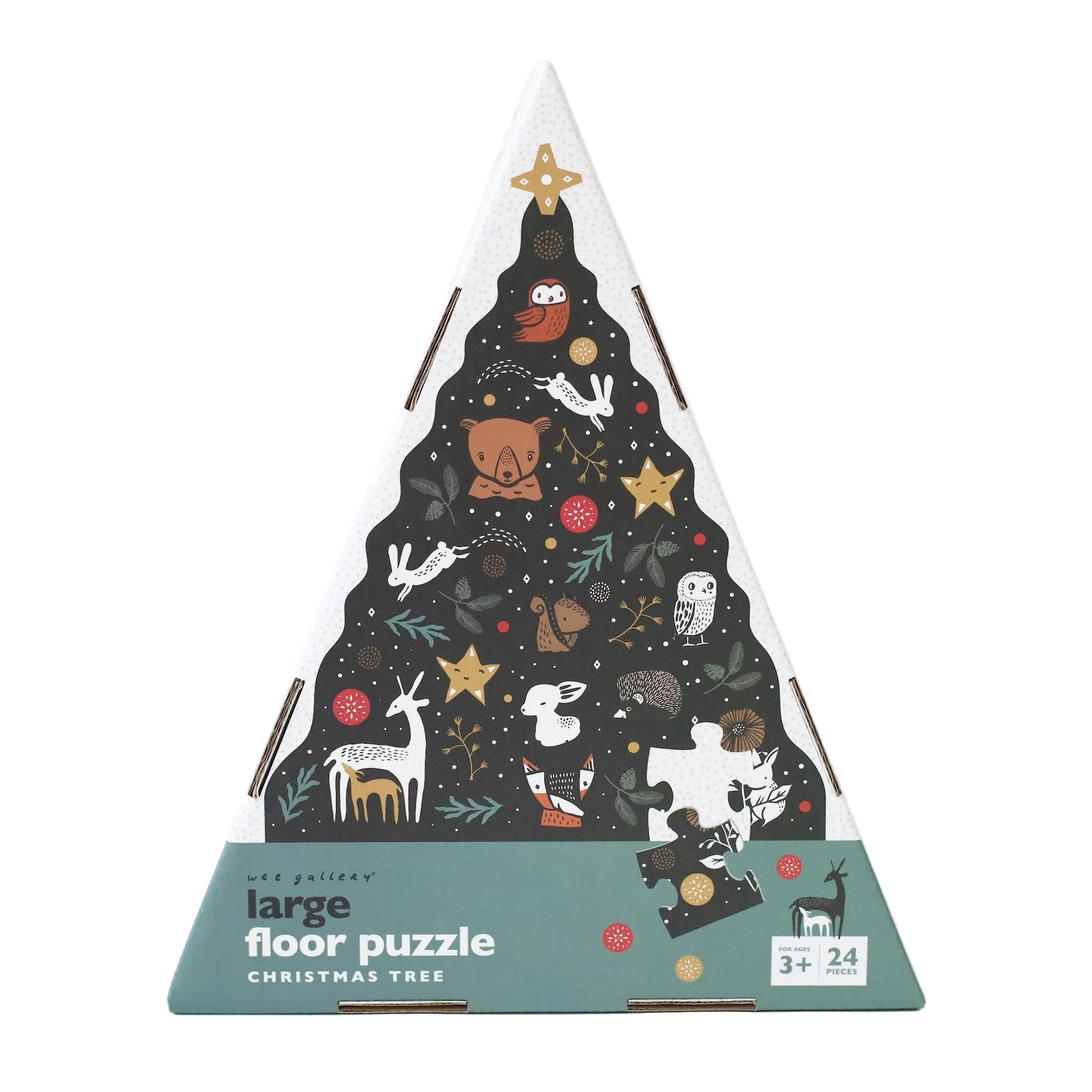 Christmas Tree Floor Puzzle