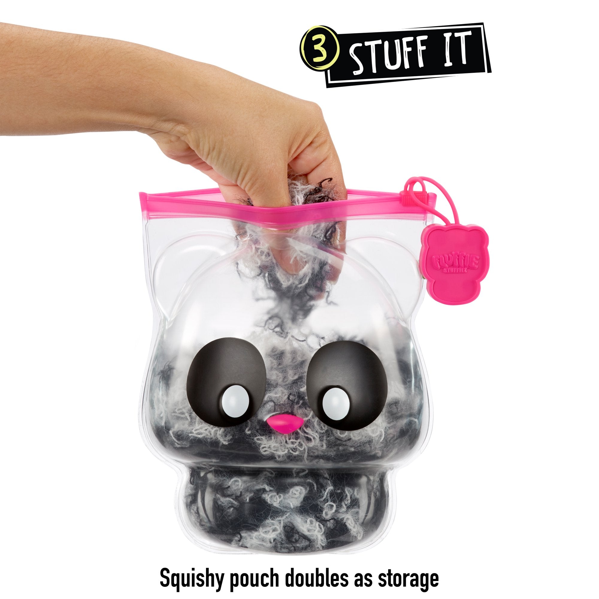 Fluffie Stuffiez Panda Small Collectible Feature Plush