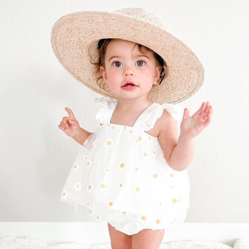 Dixie Dress Romper - Pickin' Daisies