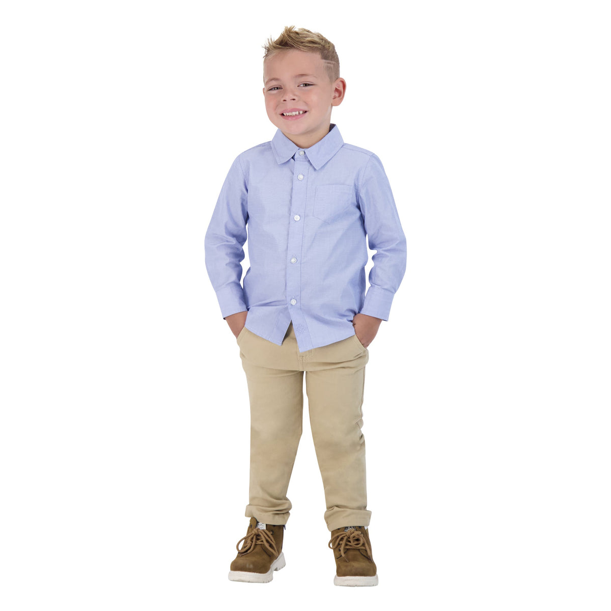 Blue Chambray Button-down