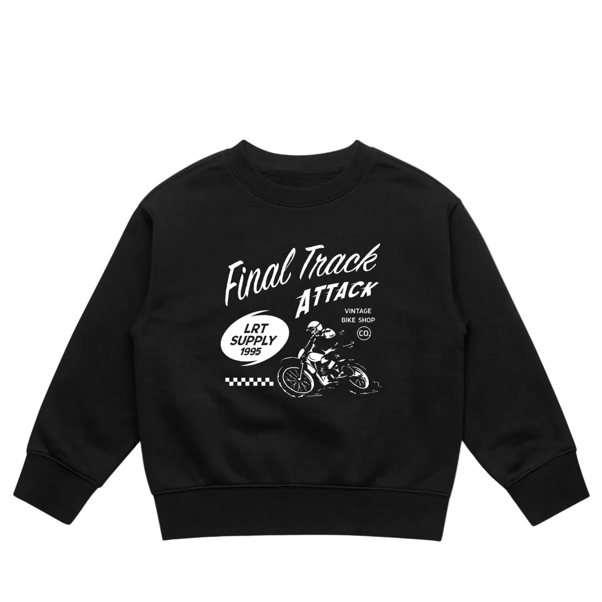 FINAL TRACK ATTACK CREWNECK - FRONT ONLY