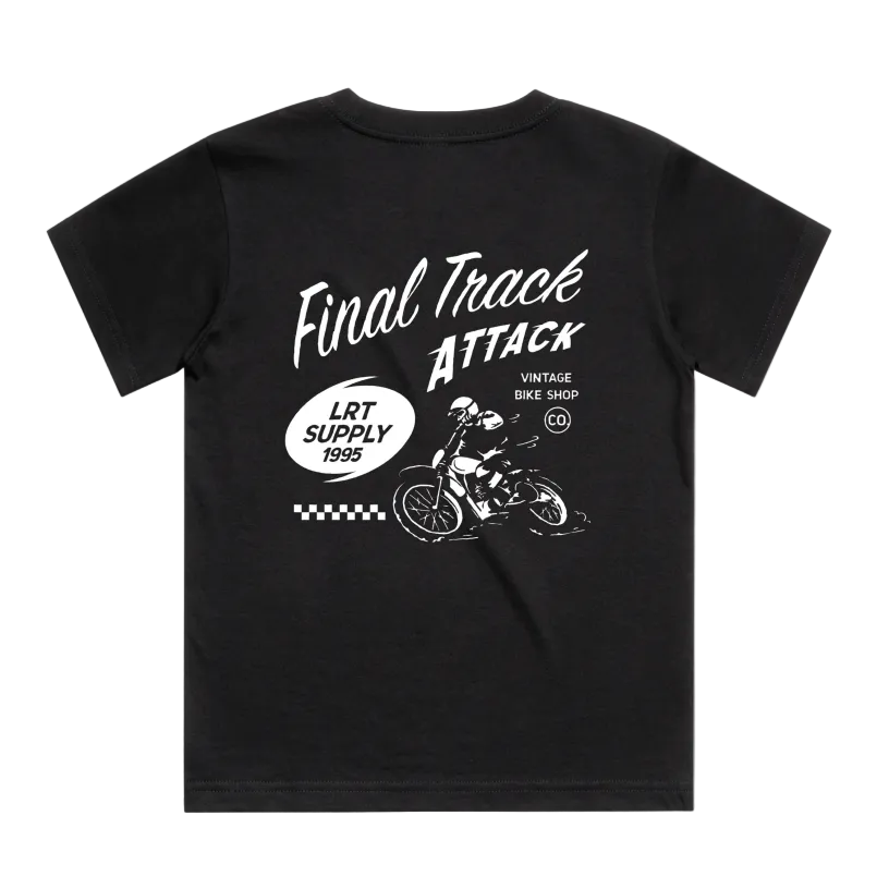 FINAL TRACK ATTACK TEE - BLACK