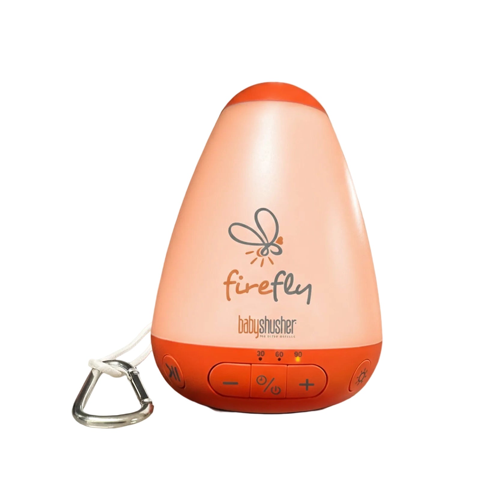 Baby Shusher Firefly – Portable Sound Machine & Night Light with Real Shushing Sound
