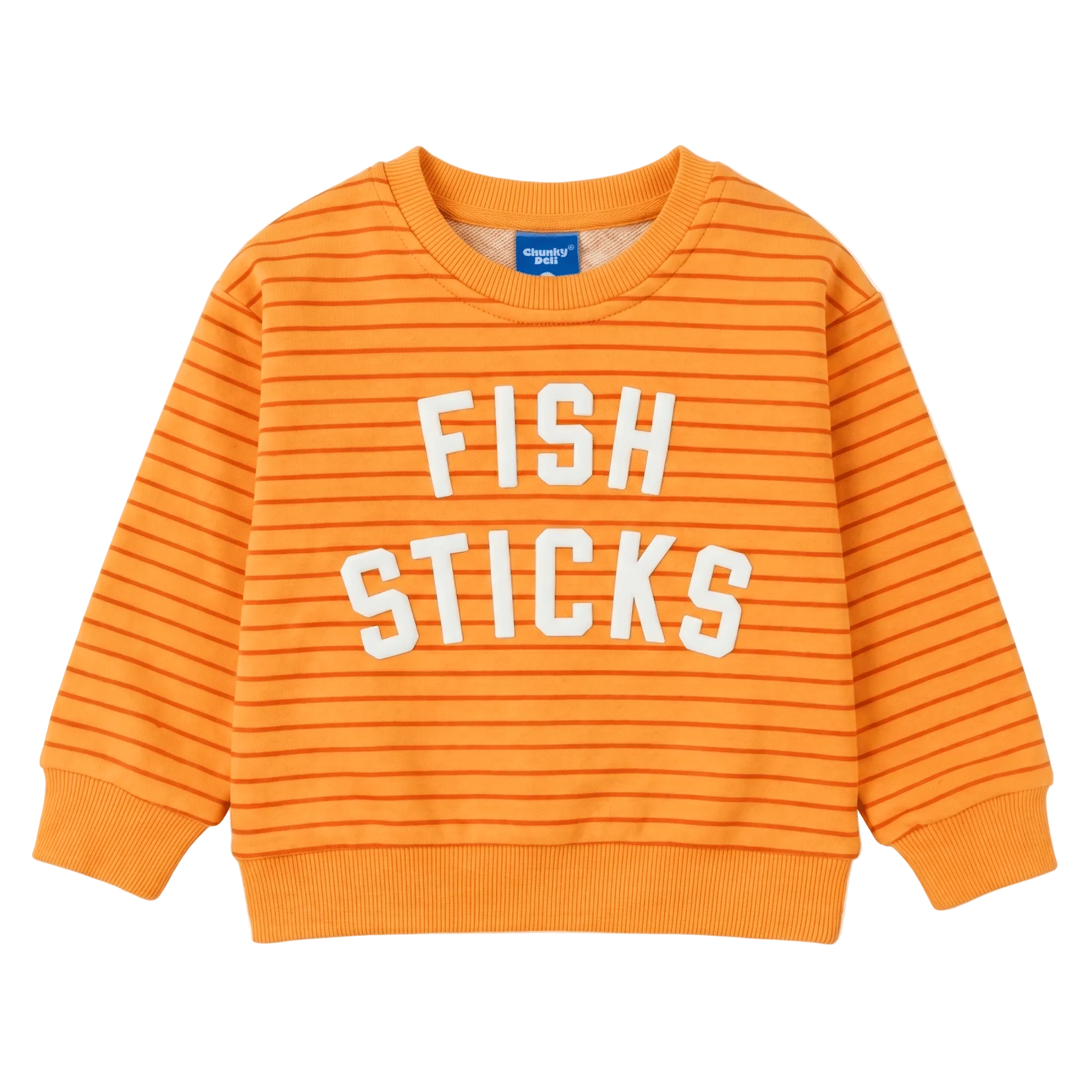 Fish Sticks Kids Crewneck Sweater