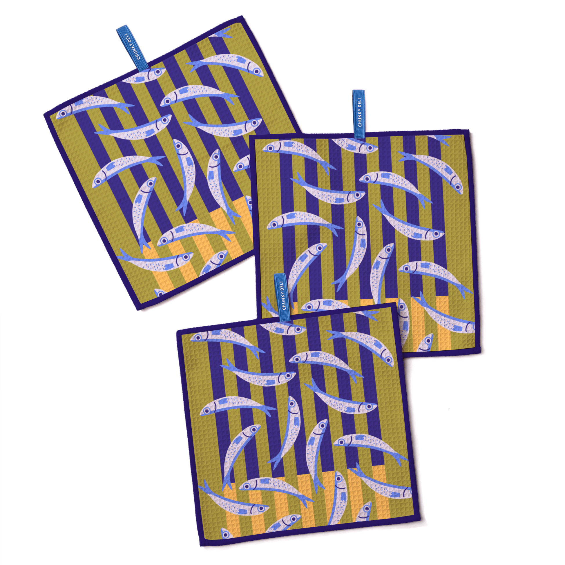 Fishful Thinking | 3-Pack Clean-Up Cloths