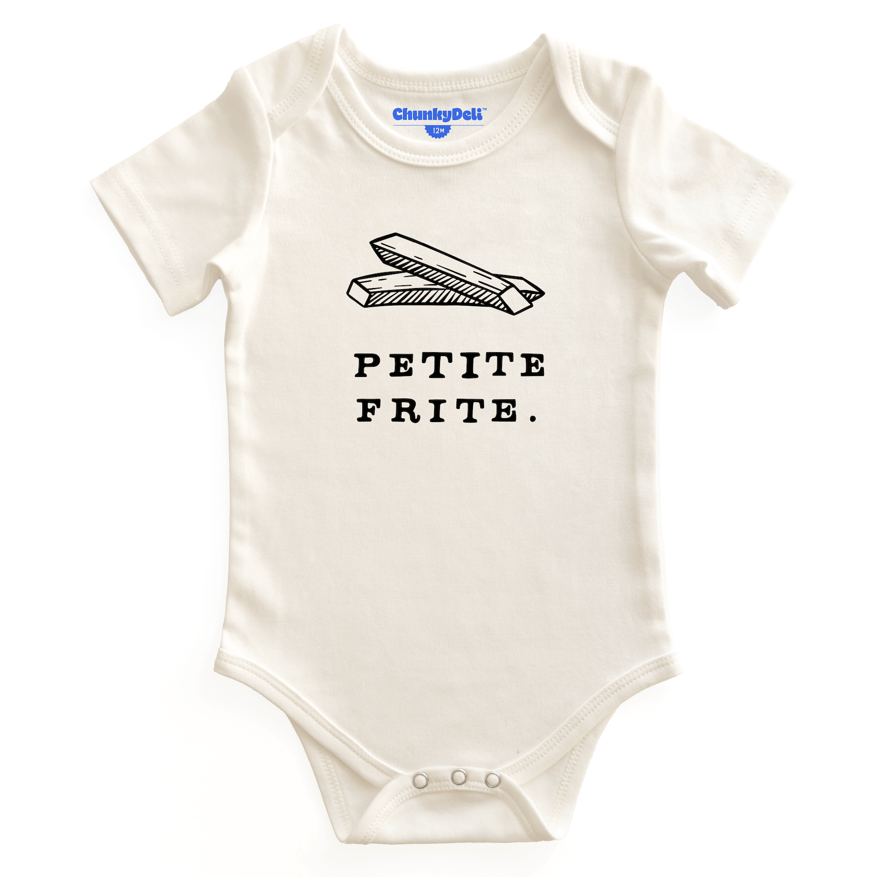 Petite Frite Baby Bodysuit
