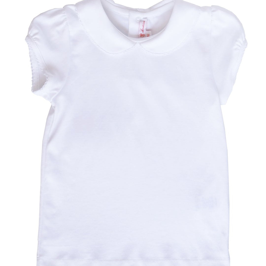White Puff Sleeve Shirt
