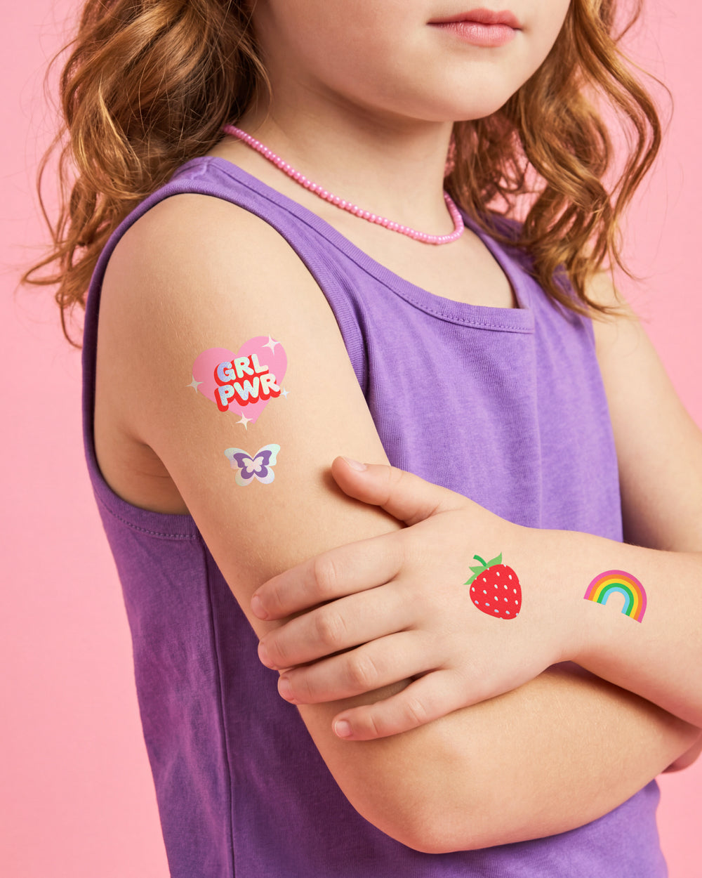 Girl Power Temporary Tattoos - 112 temporary tattoos