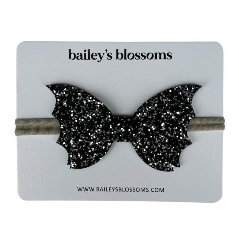 Glitter Bat Headband
