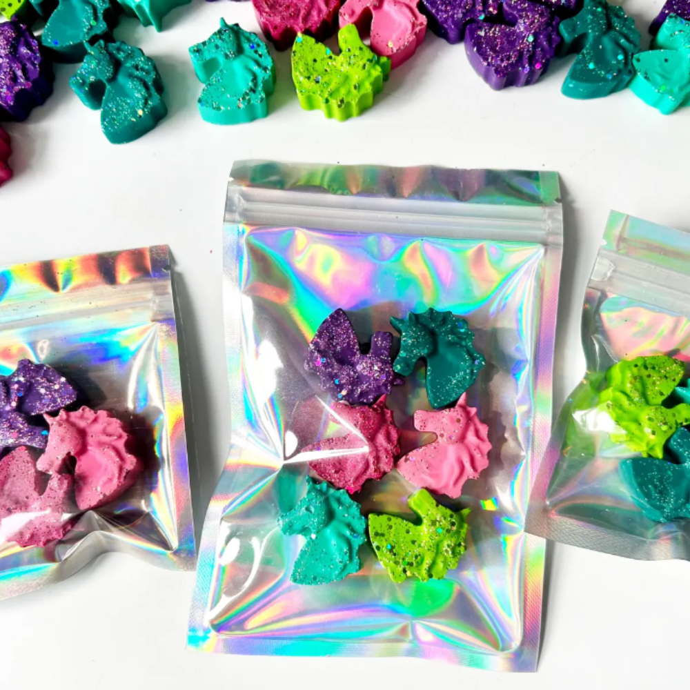 Glitter Unicorn Crayons Set