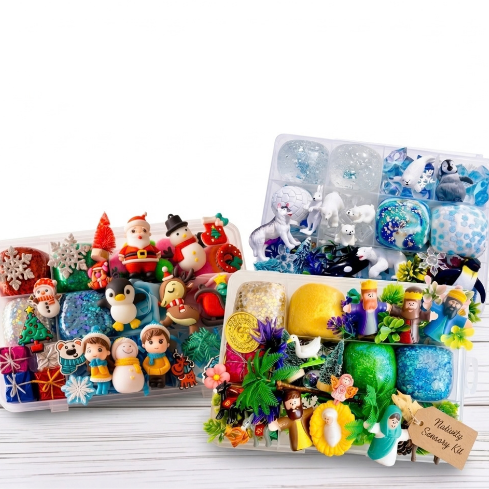 Holiday Play Dough Kits