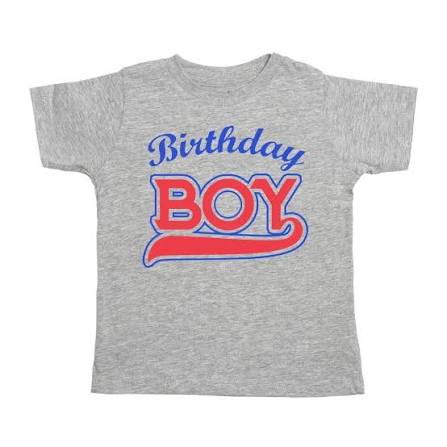 Birthday Boy Baseball Shirt