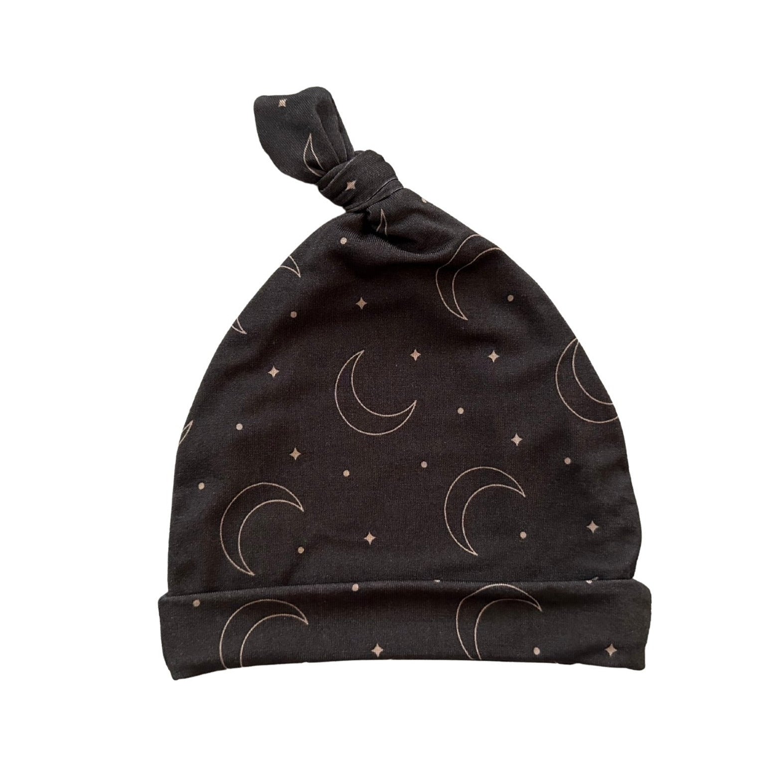 Knot Hat Newborn Baby - Midnight Moon
