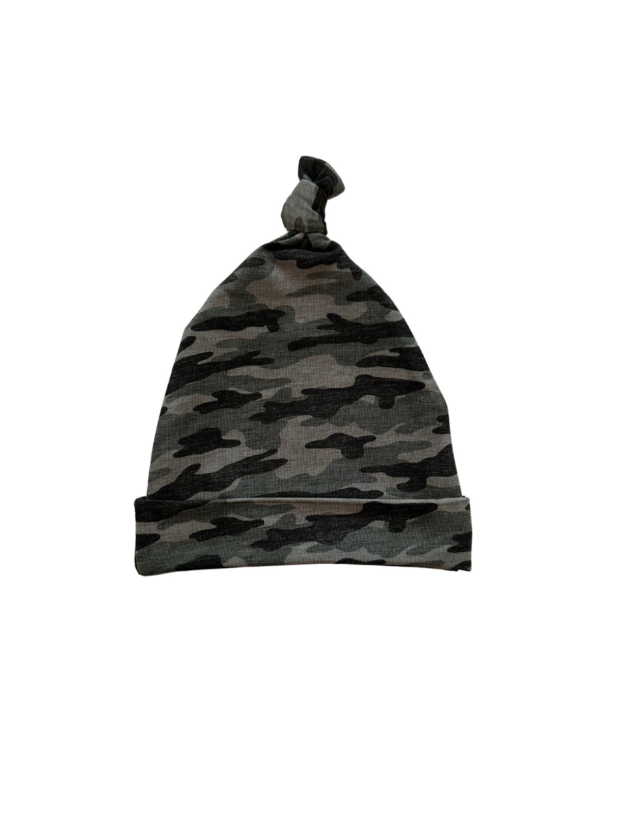 Bamboo Knotted Baby Gown - Camo