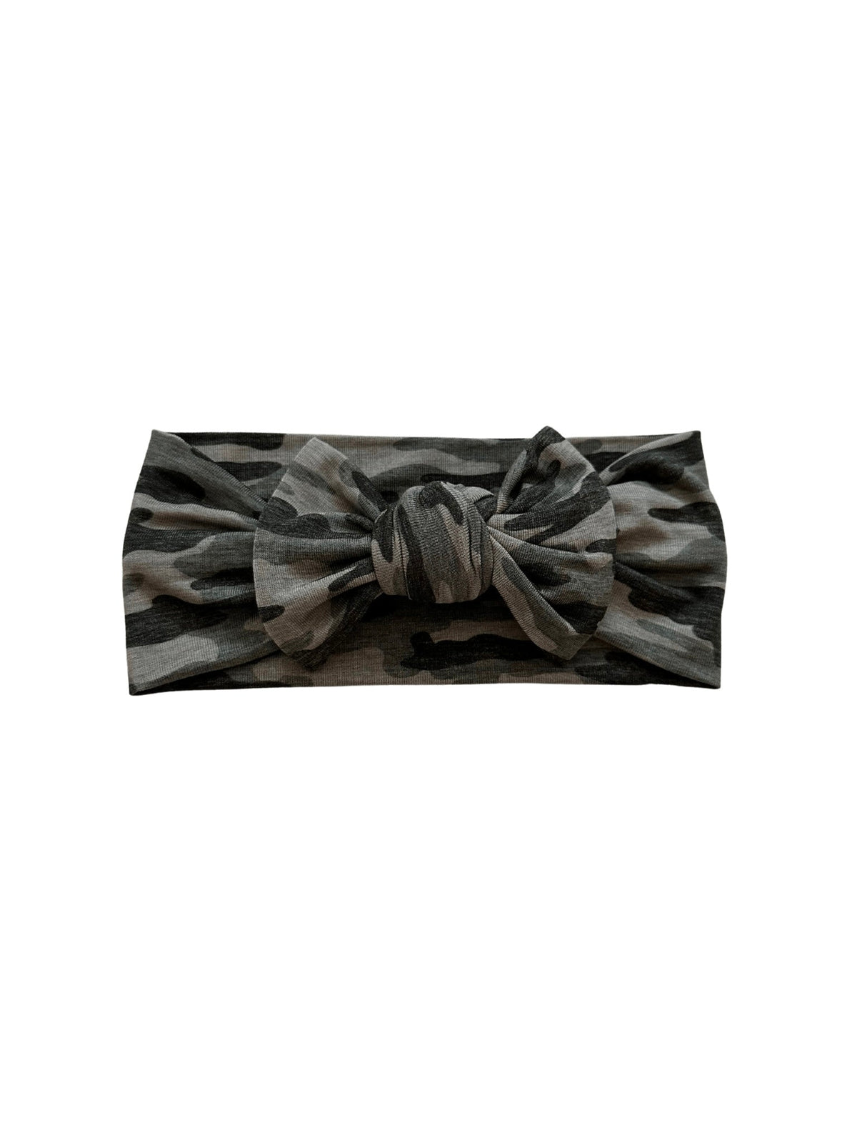 Bamboo Knotted Baby Gown - Camo