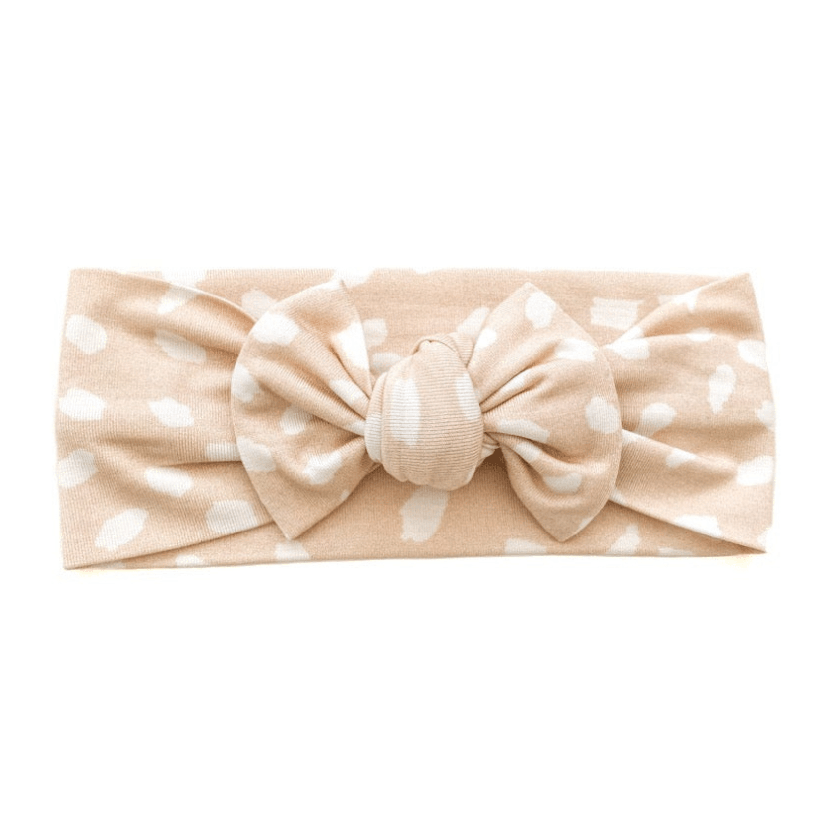 Knotted Headband - Sand Spotted