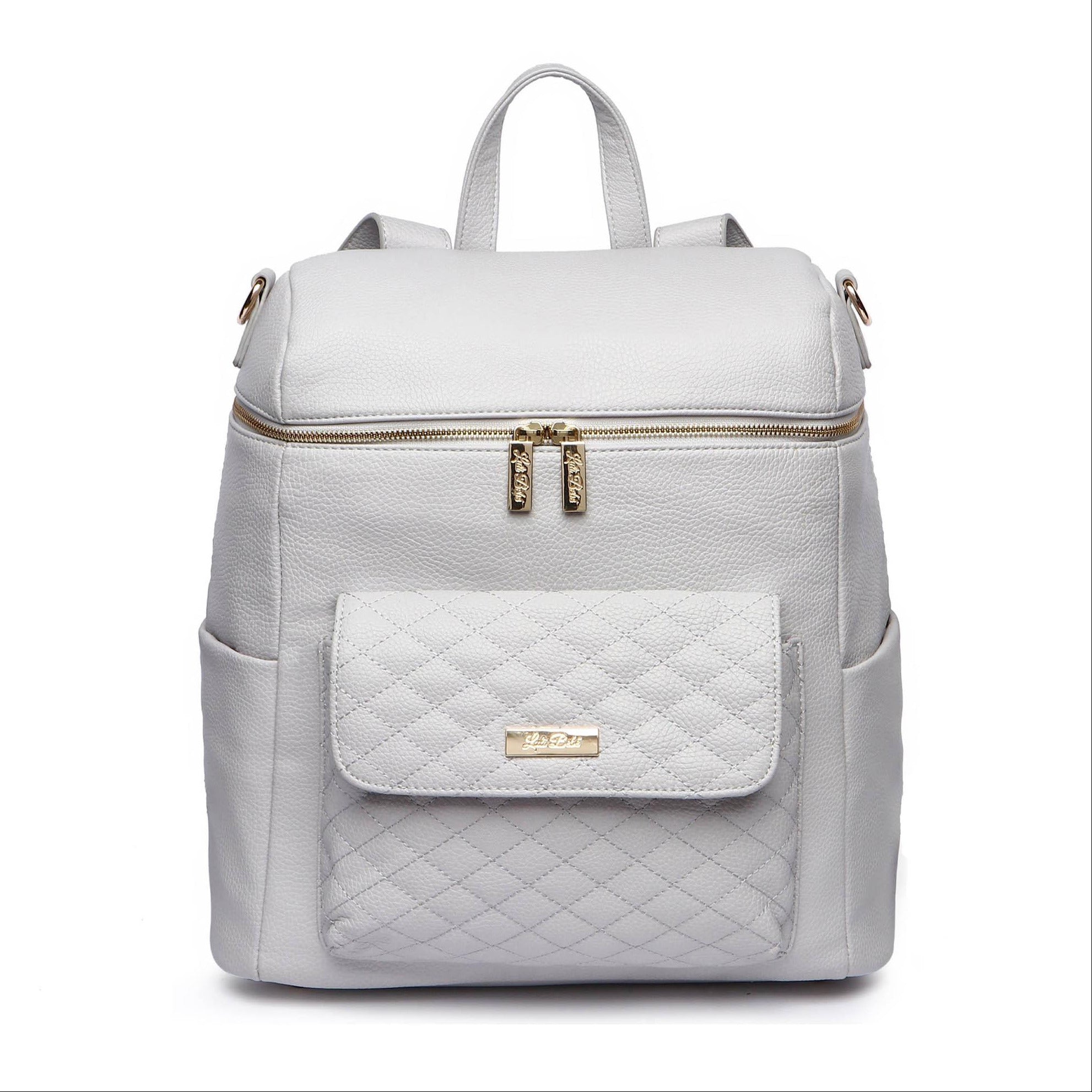 Signature Diaper Bag Stone Grey