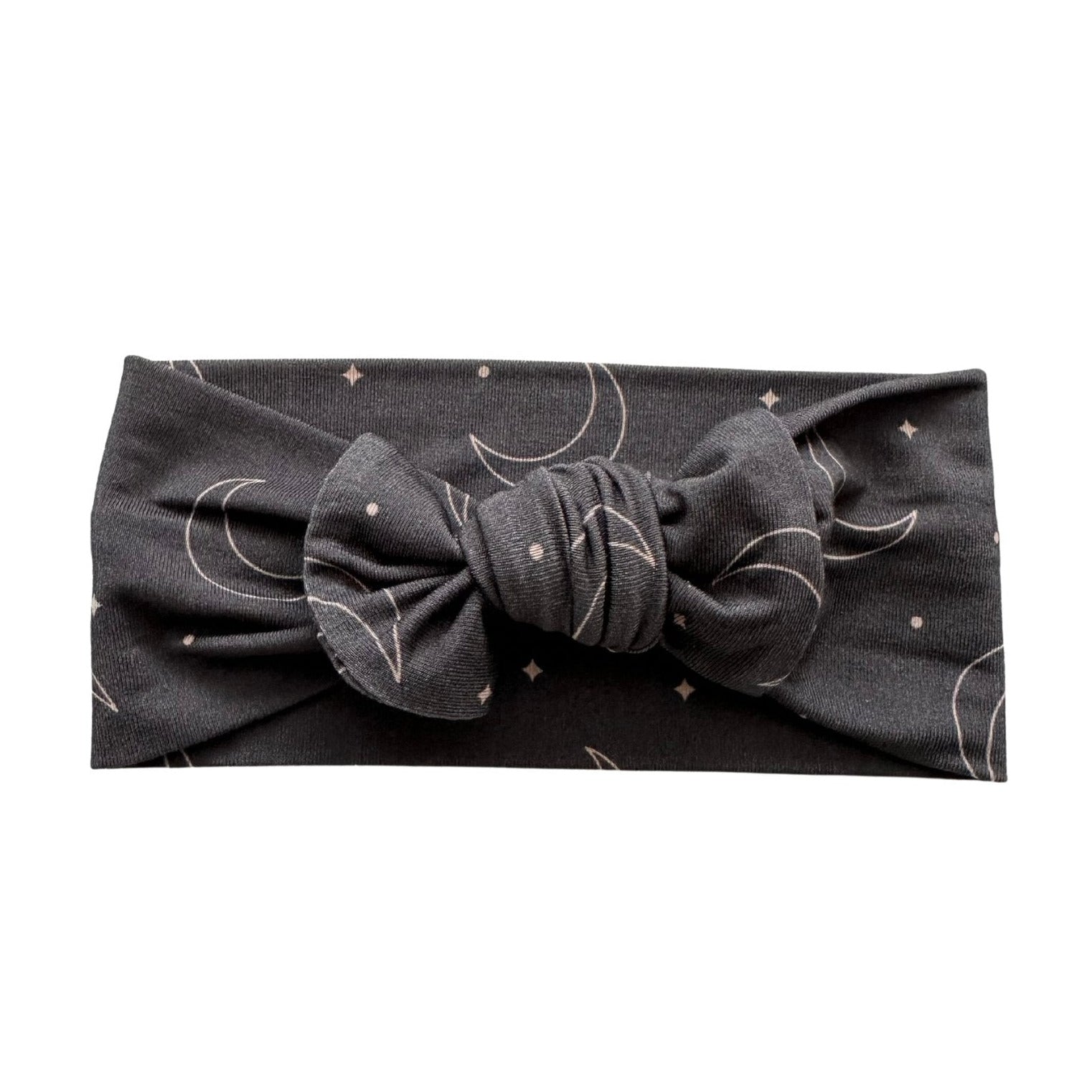 Knotted Headband - Midnight Moon