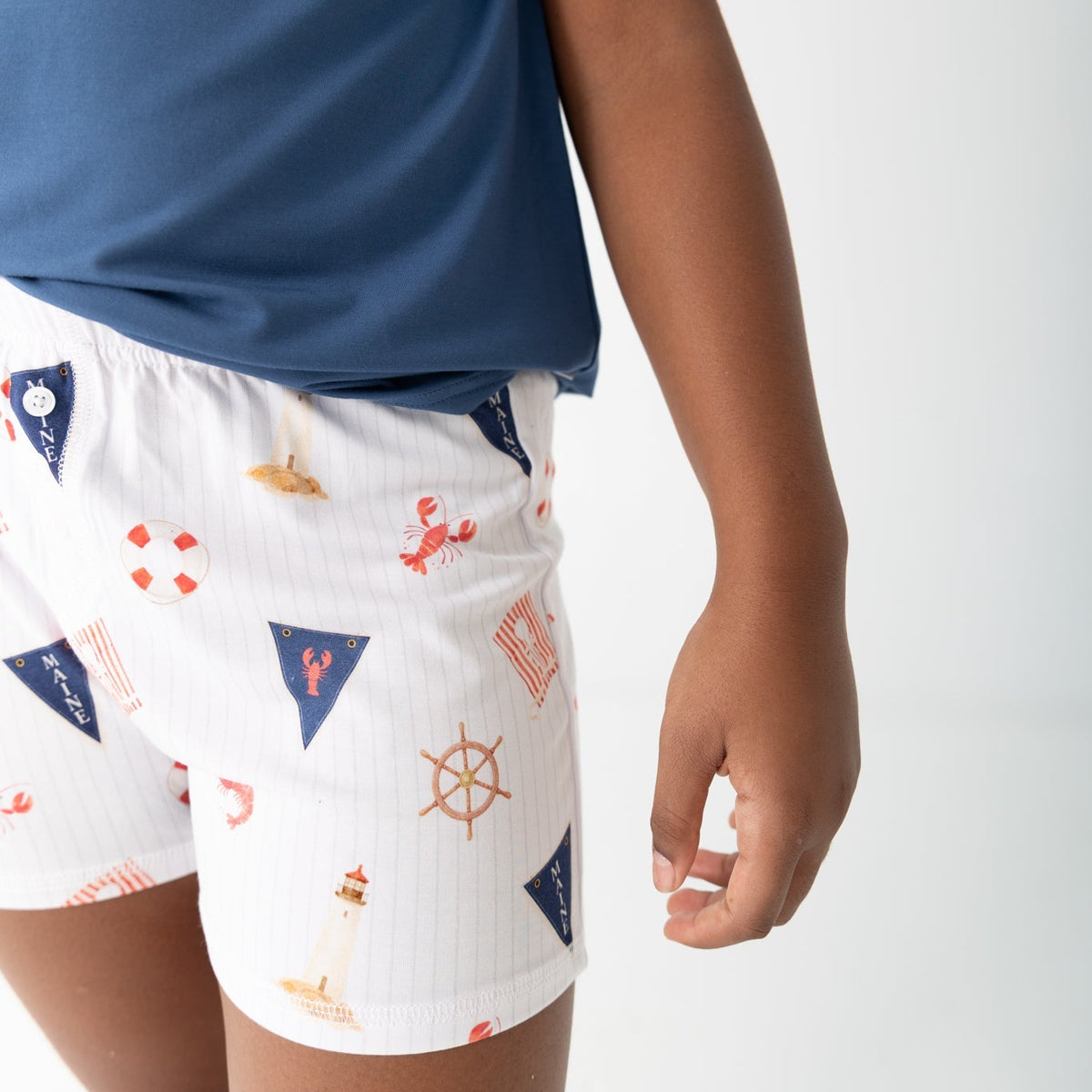 Nautical Youth Girls Shorts Set