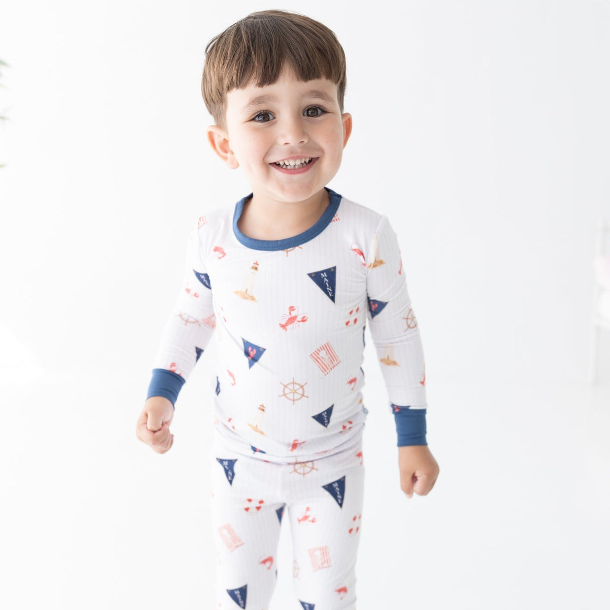 Nautical Toddler PJs
