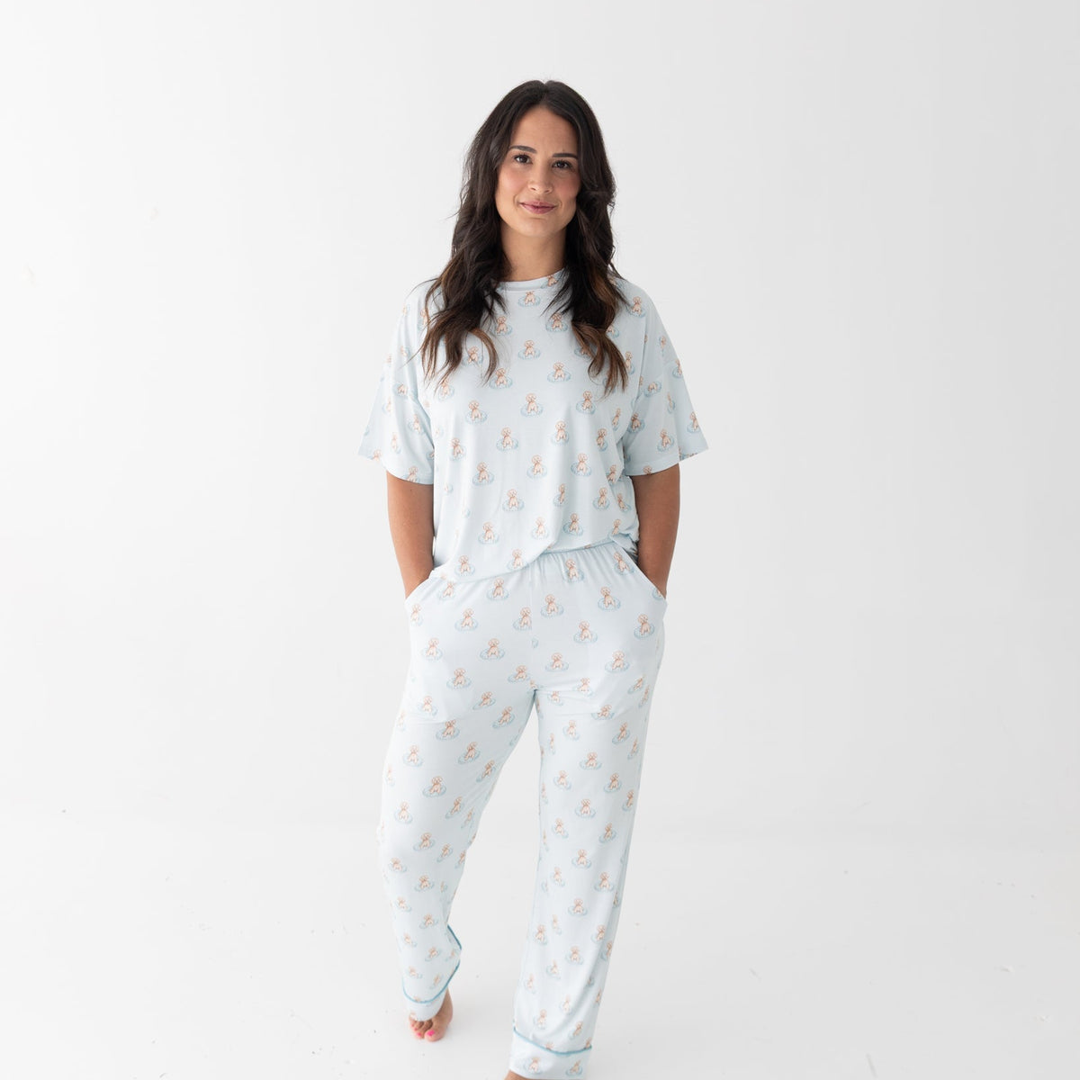 Puppy Pool Party Women's Lounge Set