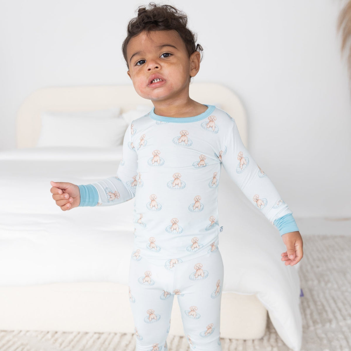 Puppy Pool Party Toddler PJs