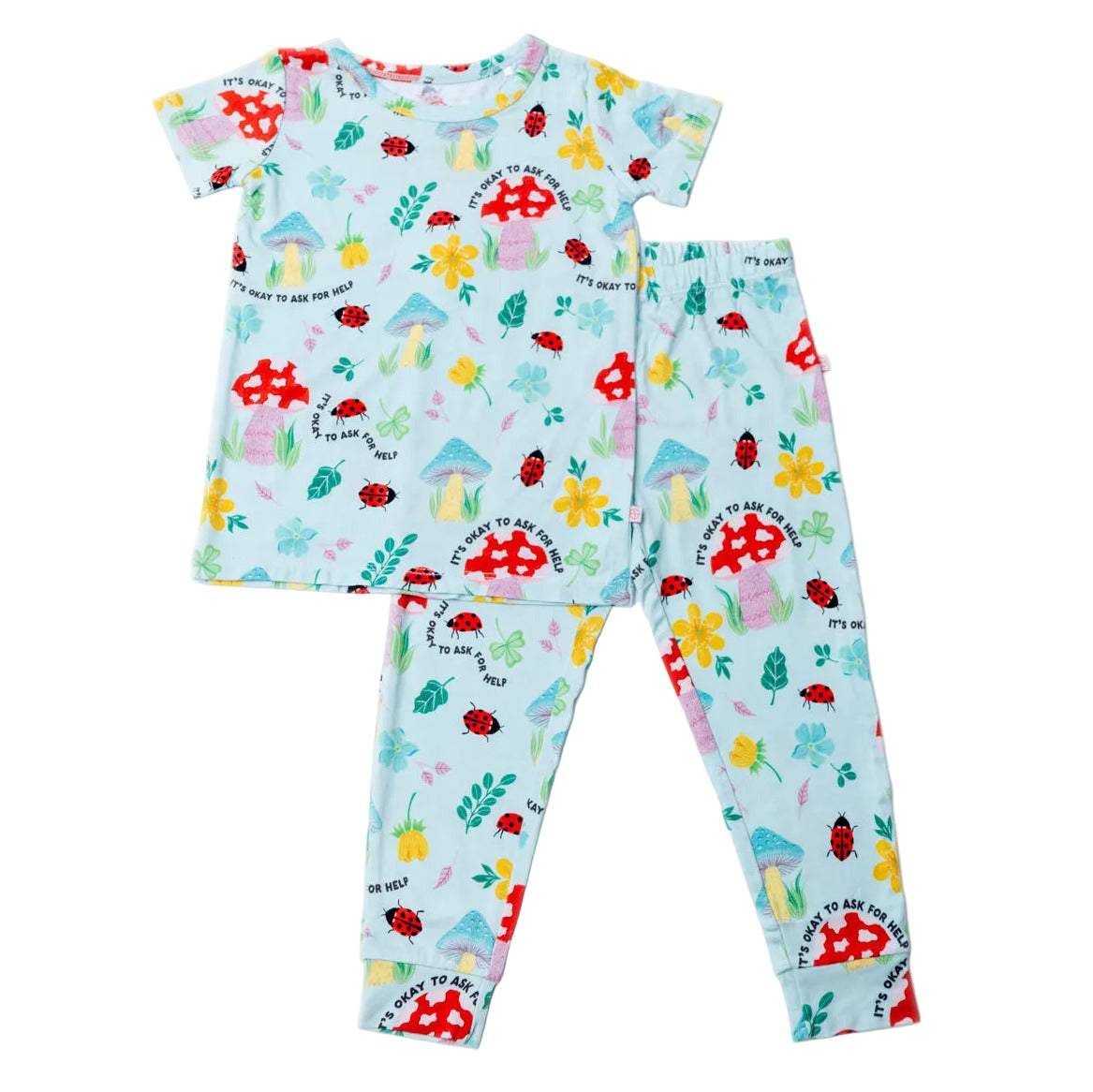 The Second-Skin 2-Piece Short Sleeve Pajama | Magic Mushroom