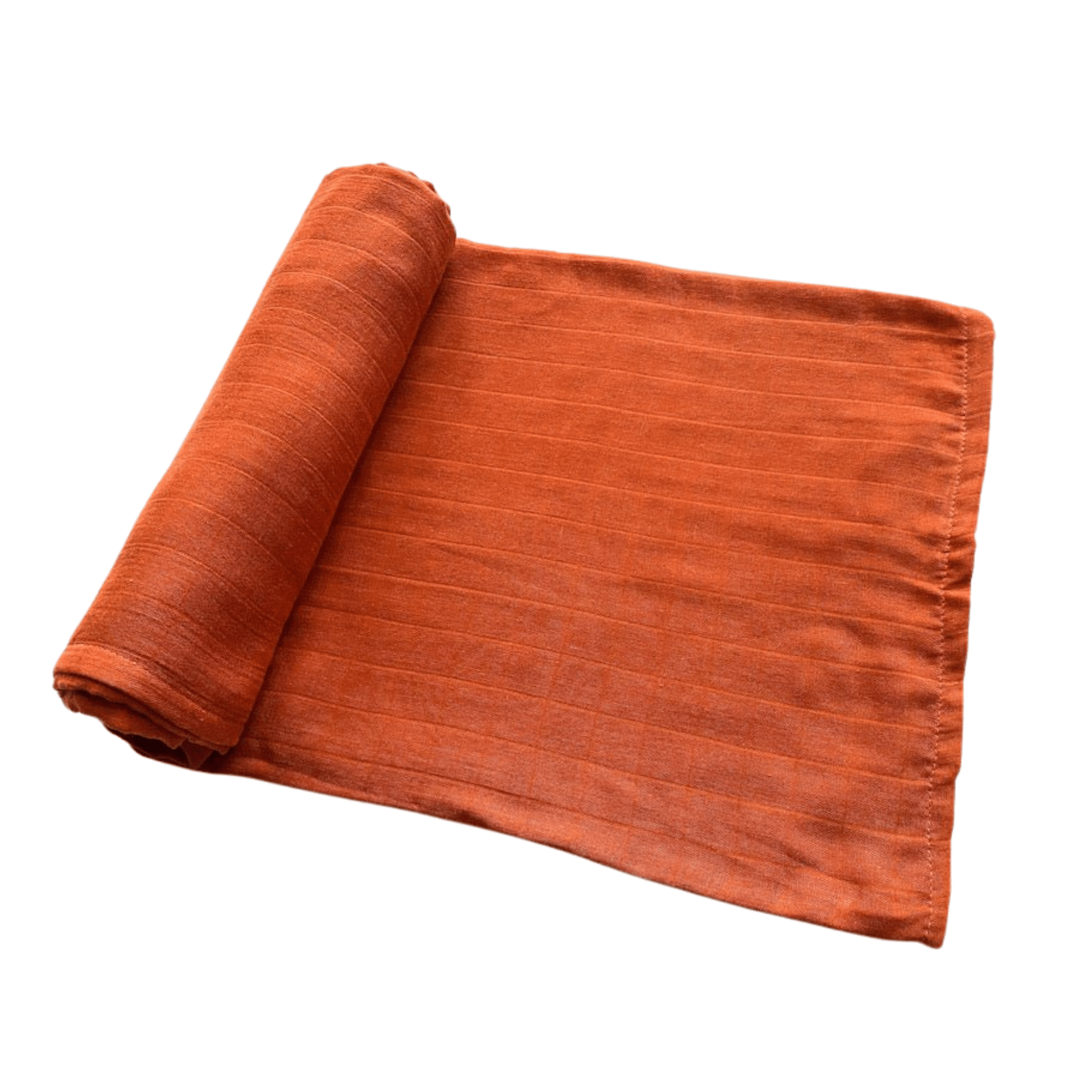 Terracotta Muslin Bamboo Swaddle Blanket