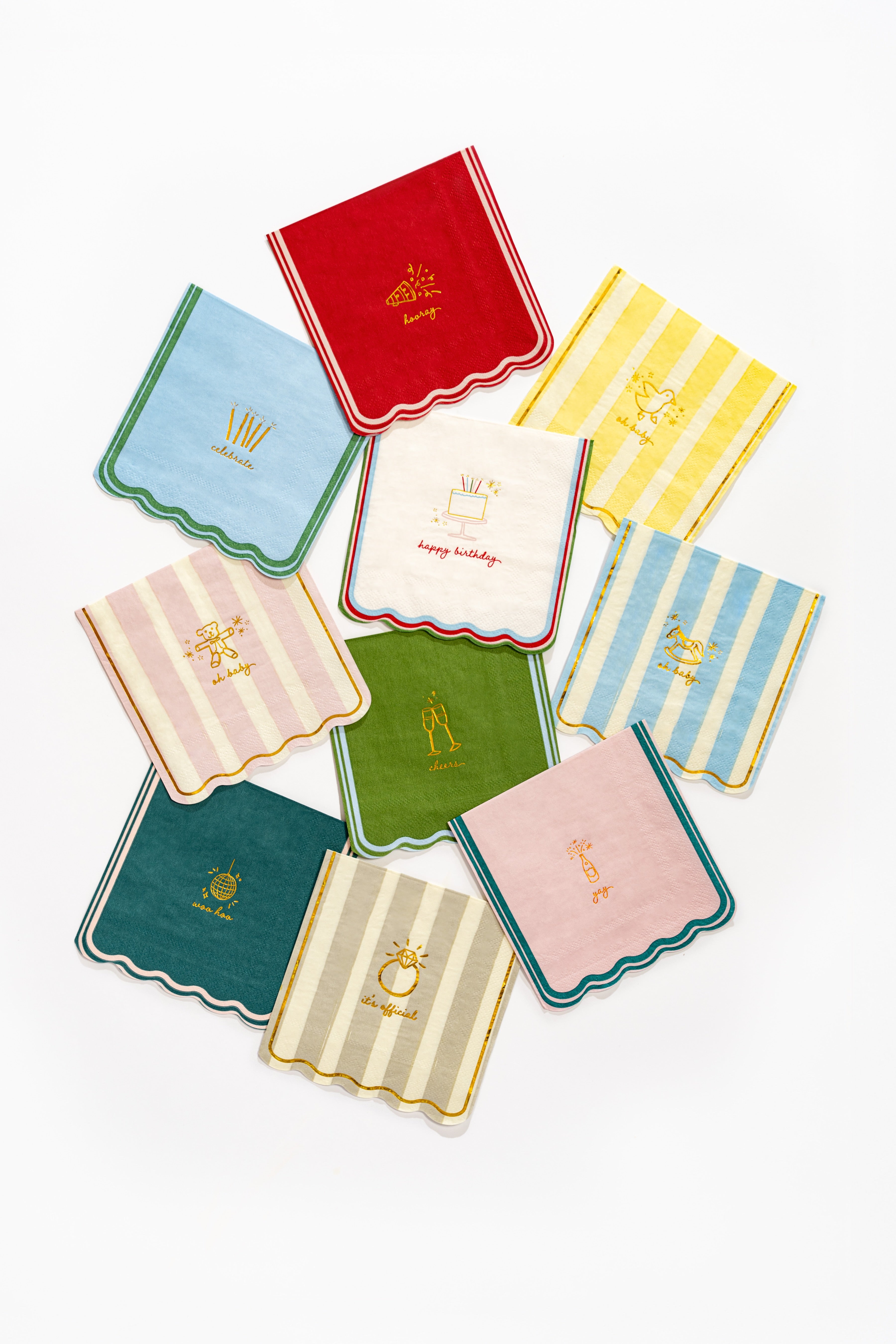 Celebrate Icon Cocktail Napkins