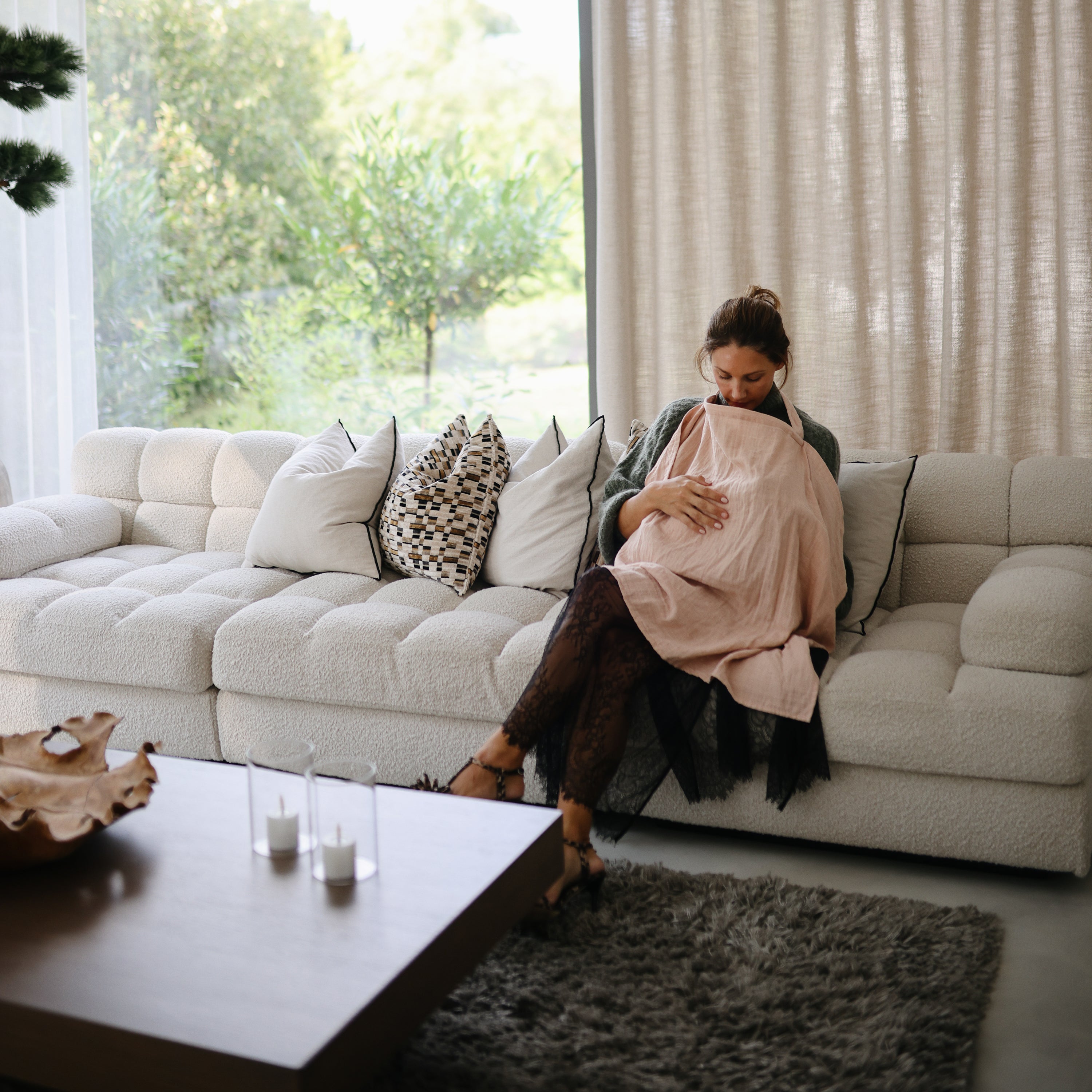 Muslin Nursing Cover