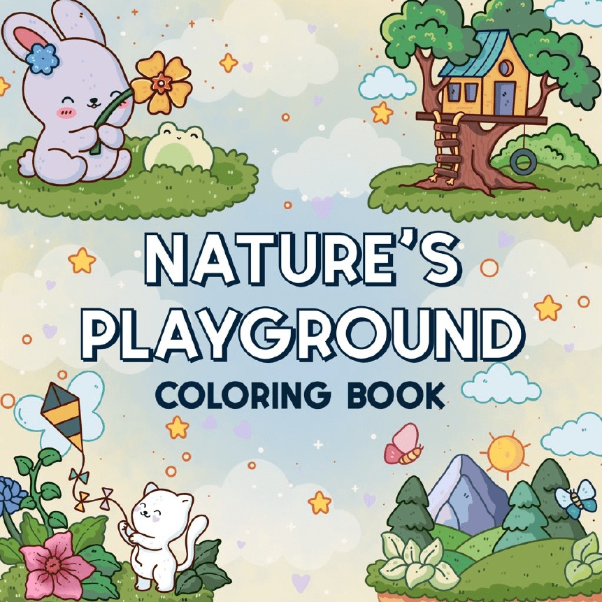 Nature's Playground Coloring Book