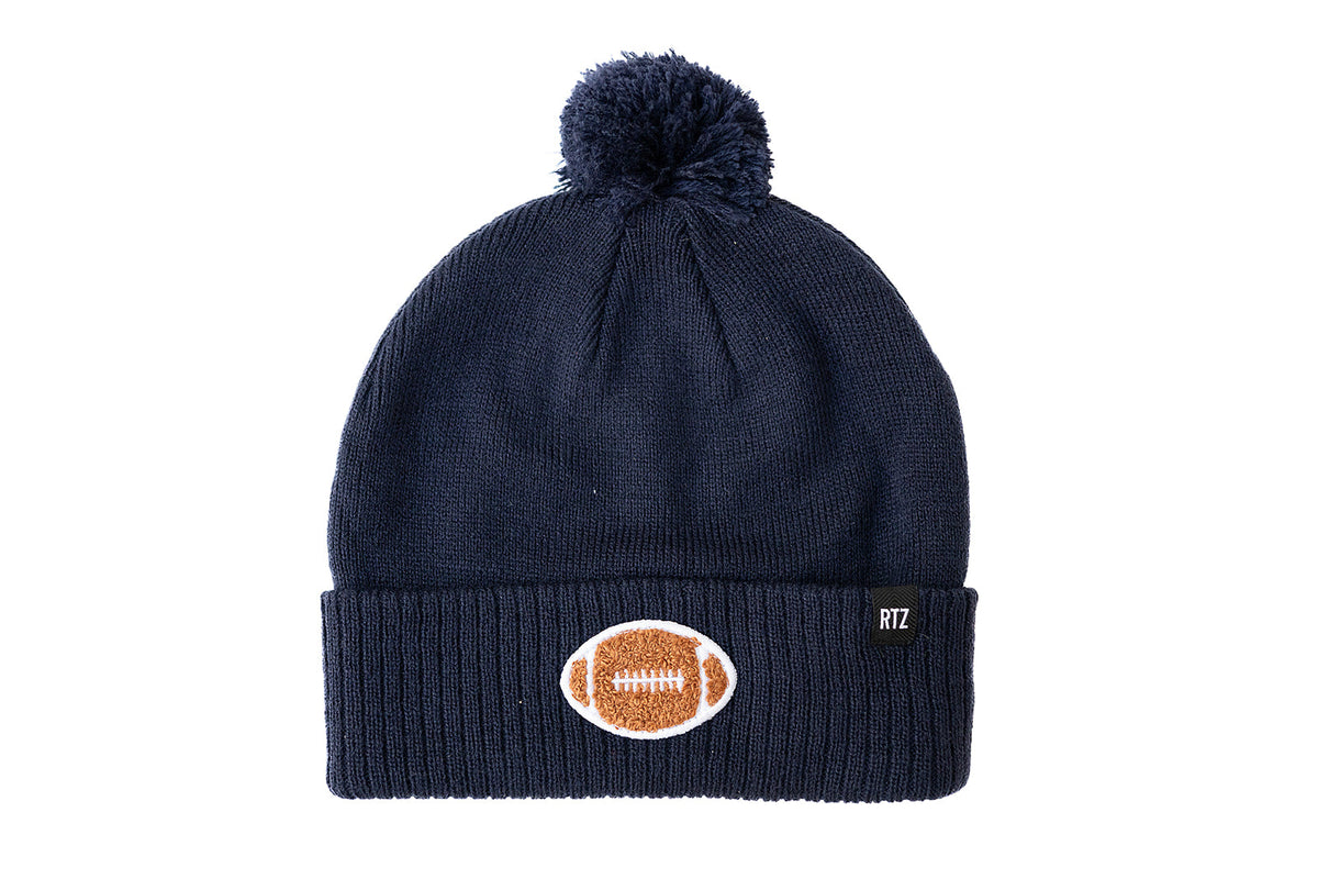 Football Patch Pom Pom