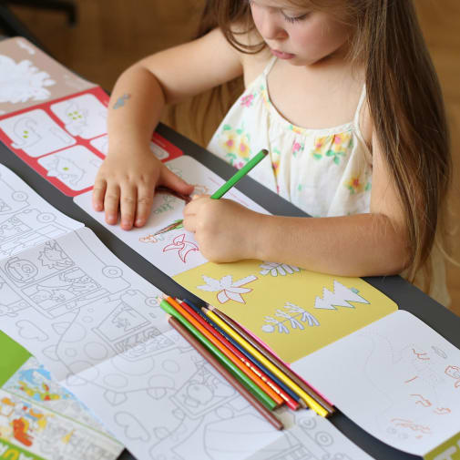 Looong Coloring Books - I Love Coloring - Dinosaurs