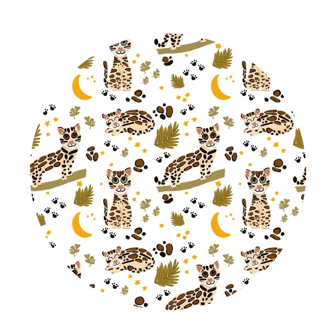 Ocelot Reversible Double Layer Bamboo Blanket