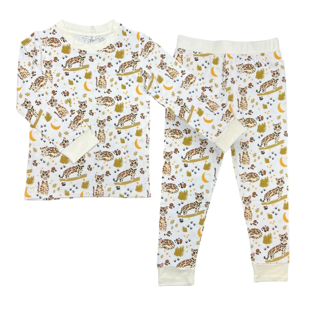 Ocelot Kids Two-Piece Pajamas