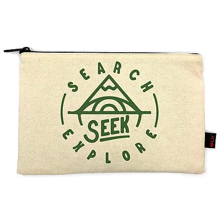 Search, Seek, Explore Pencil Pouch
