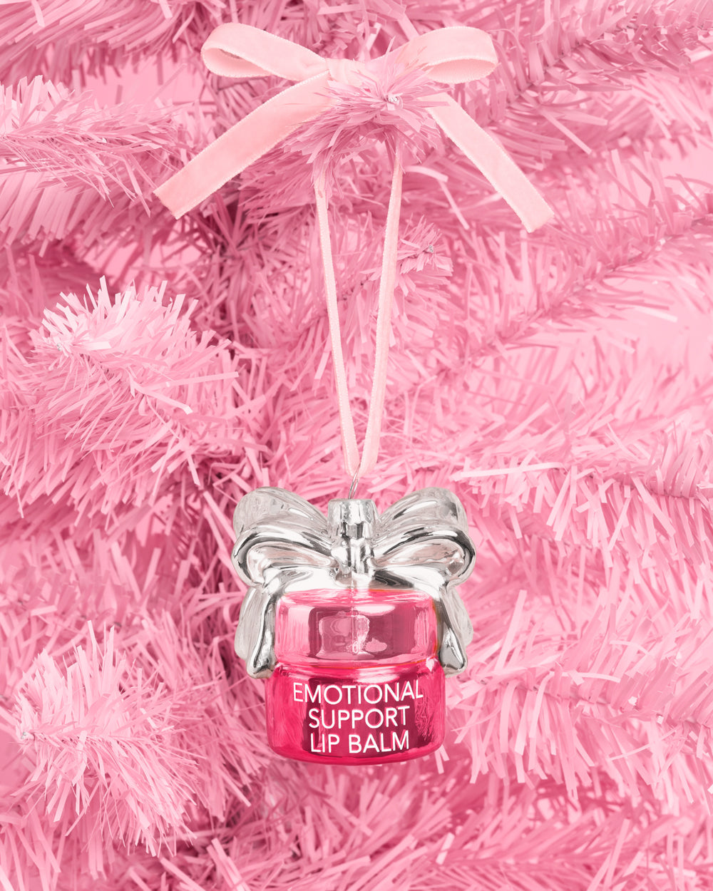 Emotional Support Lip Balm - glass ornament