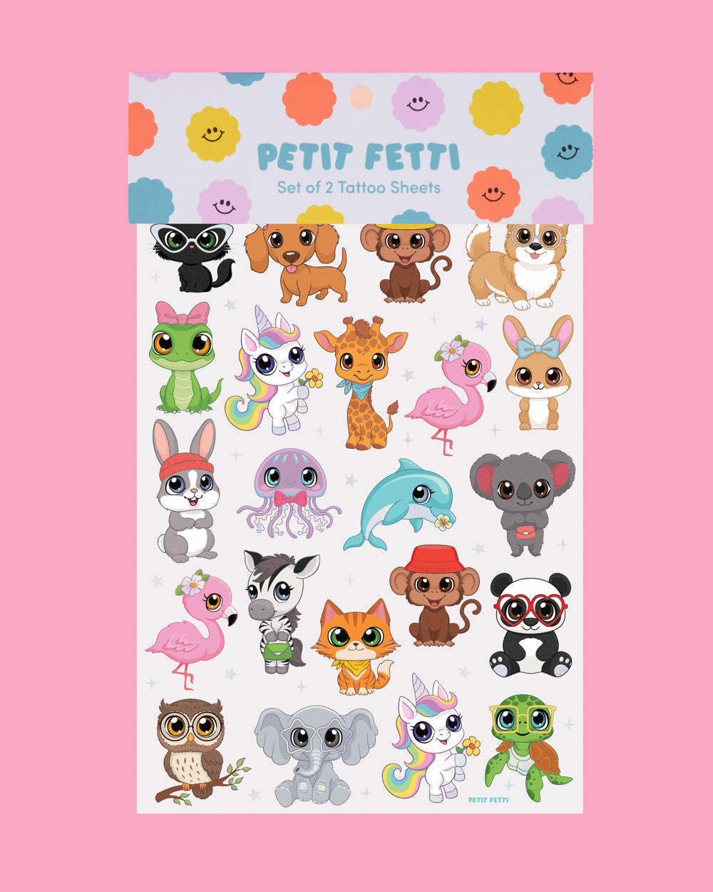 Big Eyed Tats - 48 temporary tattoos