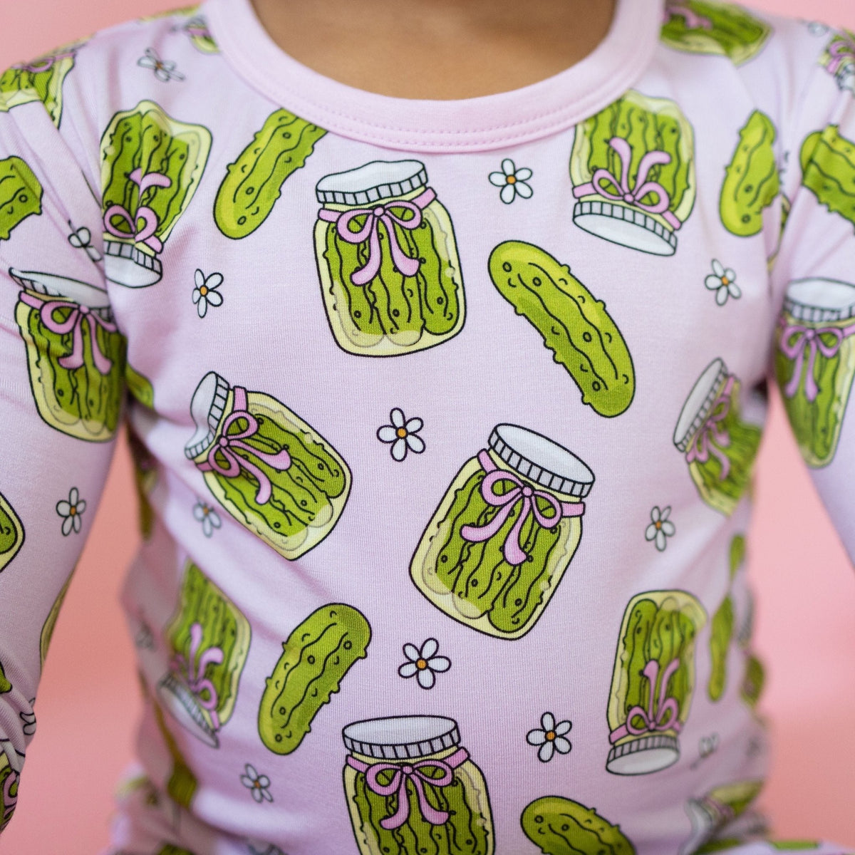 Pickled Pink Toddler PJs