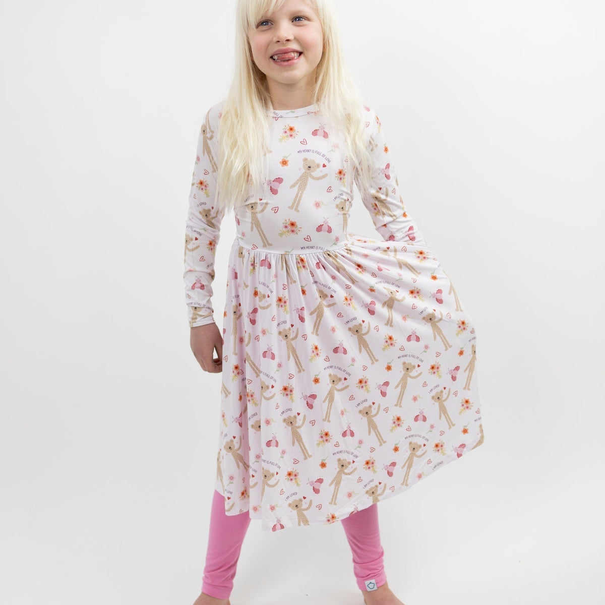 Pink Toddler Leggings