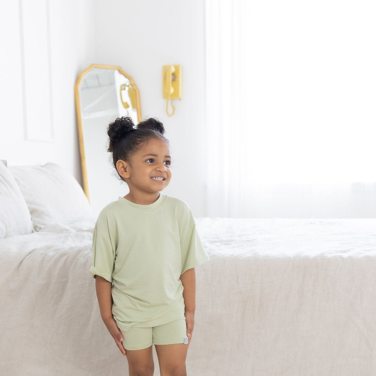 Pistachio Toddler Oversized Short Sleeve T-shirt
