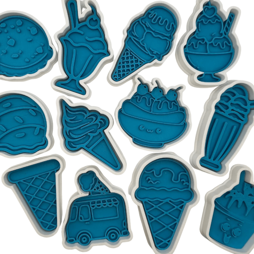 Play Dough Stamp & Cutter - Set of 2
