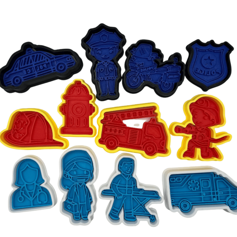 Play Dough Stamp & Cutter - Set of 2
