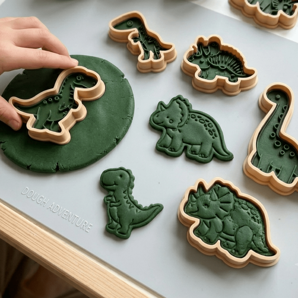 Play Dough Stamp & Cutter - Set of 2