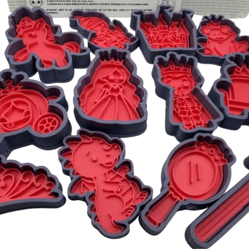 Play Dough Stamp & Cutter - Set of 2