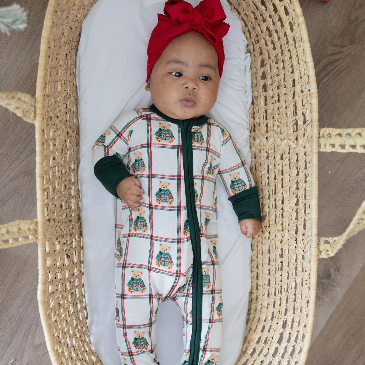 Vintage Teddy Baby PJs