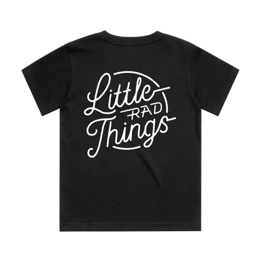 RAD CIRCLE LOGO TEE - BLACK