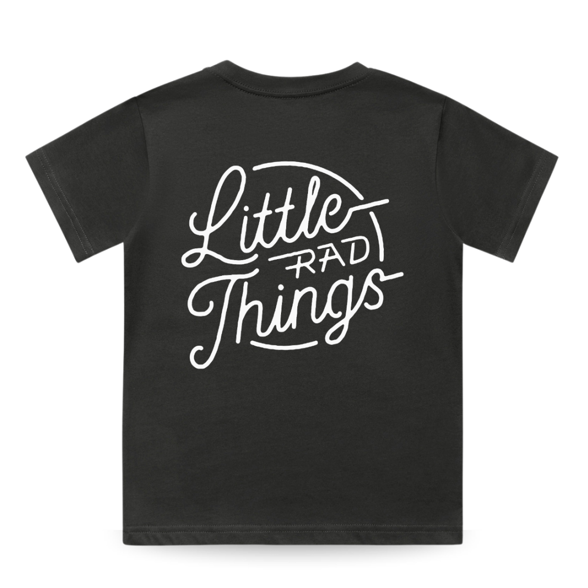 RAD CIRCLE LOGO TEE - SMOKE