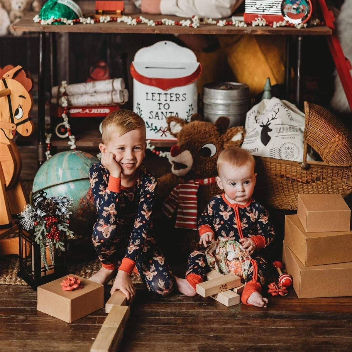 Reindeer Games Baby PJs